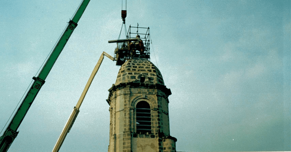 2003_Facchineri-et-fils_Saint-Jean-de-Muzols_Clochers_Reconstruction-après-foudre