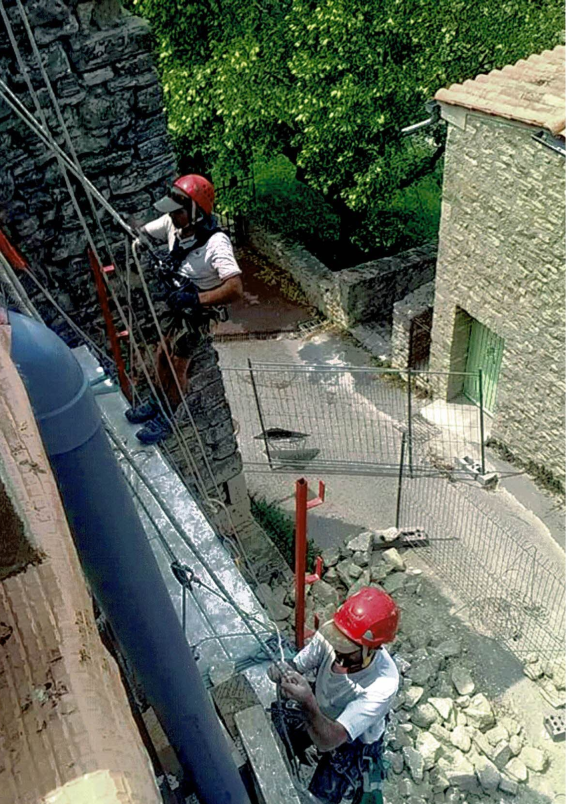 2023_Facchineri-et-fils_Faucon_entretien de remparts effondrés